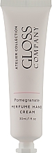 Pflegende Handcreme mit Granatapfelduft - Gloss Company Pomegranate Atelier Collection — Bild N1