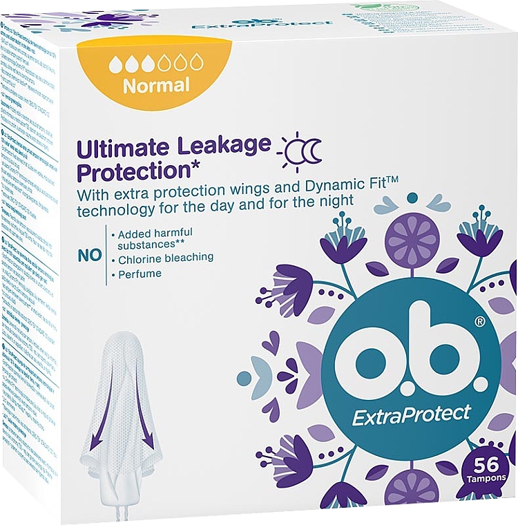Tampons 56 St. - O.b. ExtraProtect Normal — Bild N1