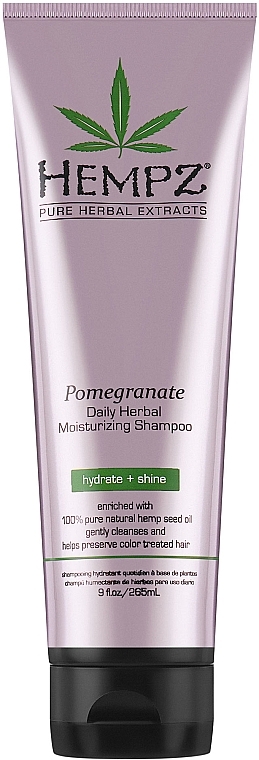 Feuchtigkeitsspendendes Haarshampoo mit Granatapfel - Hempz Daily Herbal Moisturizing Pomegranate Shampoo — Bild N1