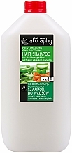 Shampoo für trockenes und strapaziertes Haar Aloe Vera und Mandeln - Naturaphy Hair Shampoo Refill — Bild N1