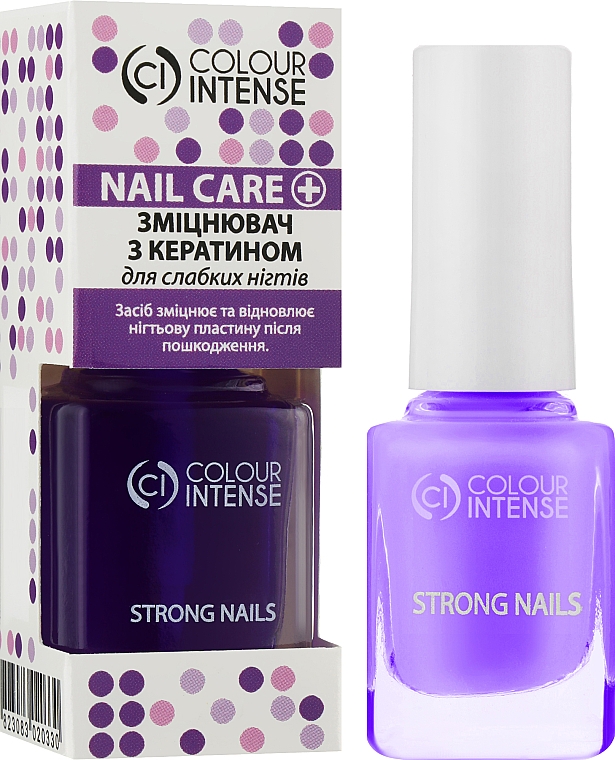 Nagelverstärker mit Keratin - Colour Intense Nail Care Strong Nails — Bild N1