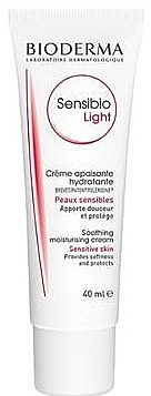 Beruhigende Gesichtscreme für empfindliche und problematische Haut - Bioderma Sensibio Light Soothing Cream — Bild N2