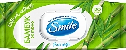 Düfte, Parfümerie und Kosmetik Erfrischende Feuchttücher mit Bambusextrakt 120 St. - Smile Ukraine