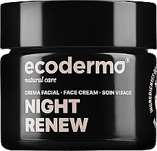 Intensiv reparierende Gesichtscreme für die Nacht - Ecoderma Intensive Repair Night Face Cream — Bild N1