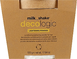 Düfte, Parfümerie und Kosmetik Aufhellendes Puder - Milk_Shake Decologic Lightening Powder