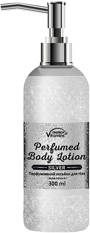 Parfümierte Körperlotion Silver - Energy of Vitamins Perfumed Silver — Bild N1