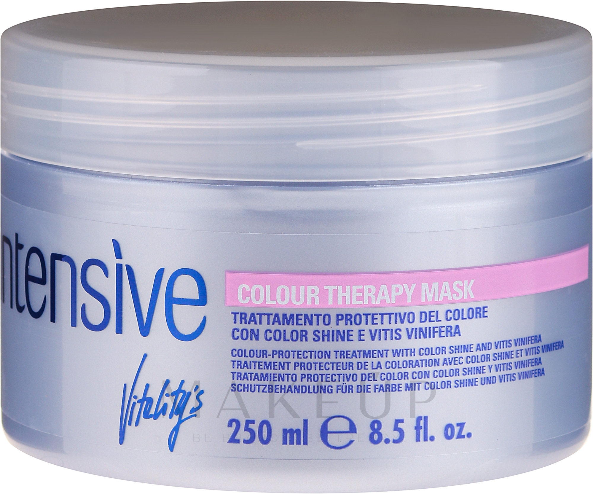 Haarmaske für coloriertes Haar - Vitality's Intensive Color Therapy Mask — Bild 250 ml