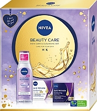 NIVEA Beauty Care (Mizellenwasser 200ml + Creme 2x50ml) - Gesichtspflegeset — Bild N1