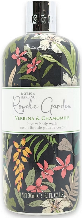 Duschgel mit Eisenkraut und Kamille  - Baylis & Harding Royale Garden Verbana & Chamomile Body Wash  — Bild N1