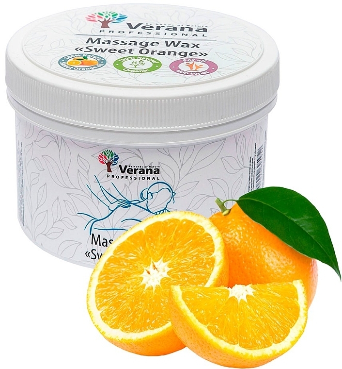 Massagewachs süße Orange - Verana Massage Wax Sweet Orange  — Bild N2