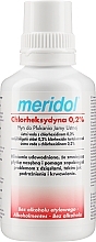 Düfte, Parfümerie und Kosmetik Mundwasser mit Chlorhexidin - Meridol Chlorhexidine 0,2 %