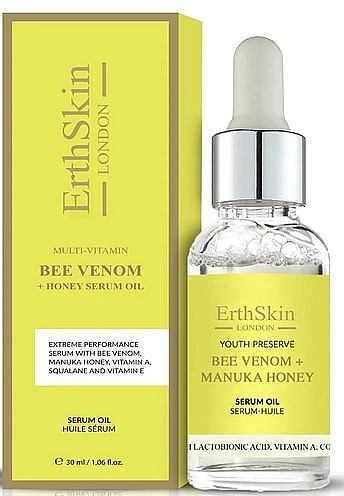 Gesichtsserum - ErthSkin London Bee Venom + Honey Oil Serum — Bild N1