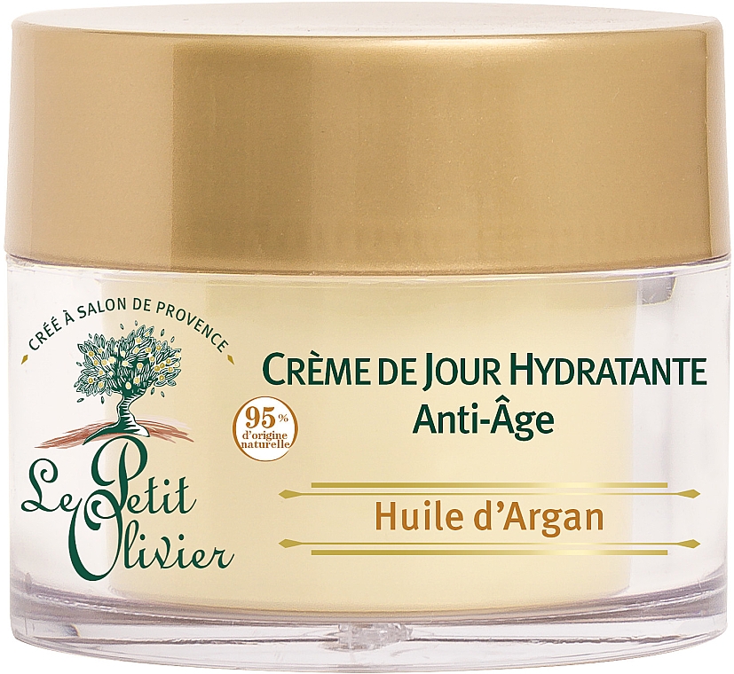 Anti-Aging-Tagescreme mit Arganöl - Le Petit Olivier Moisturizing Anti-Age Day Cream — Bild N1