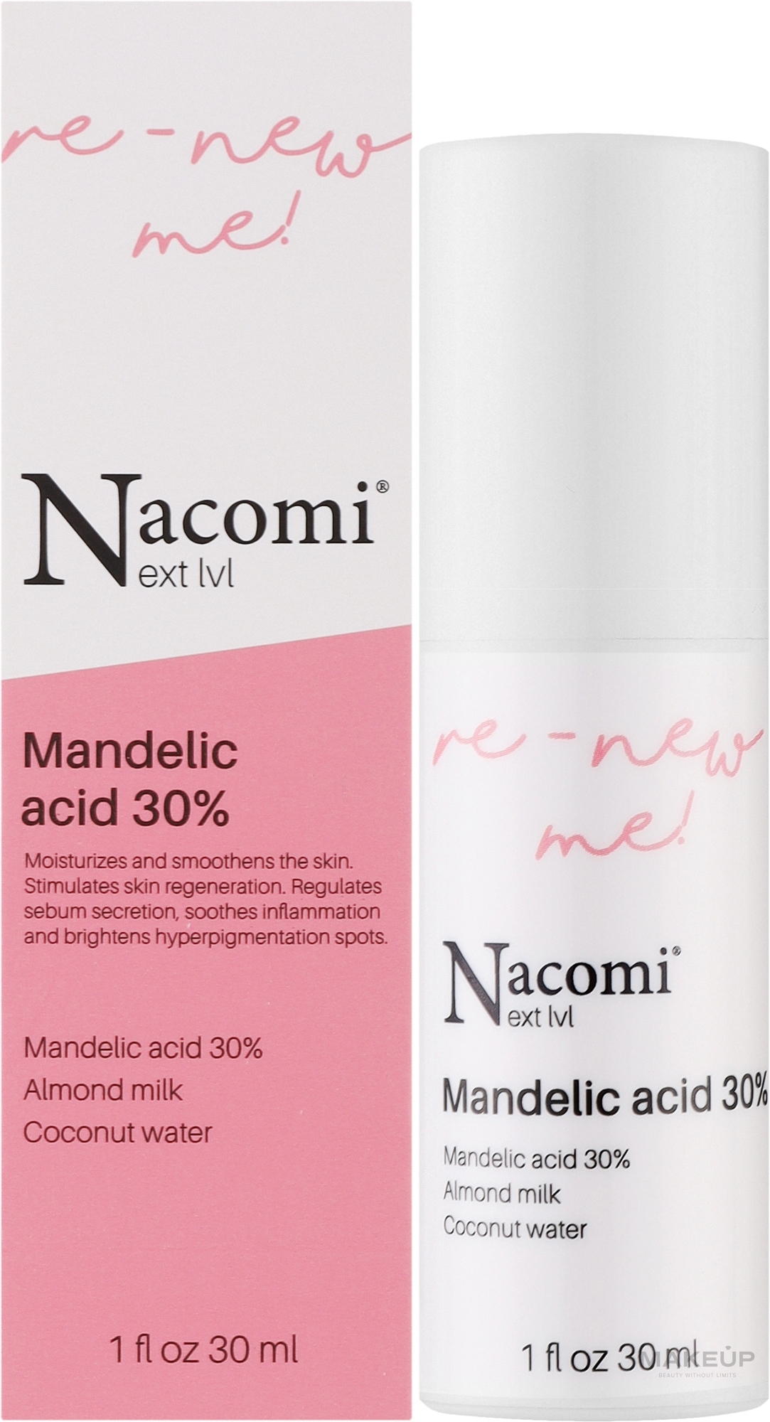Serum mit Mandelsäure - Nacomi Next Level Mandelic Acid 30% — Bild 30 ml