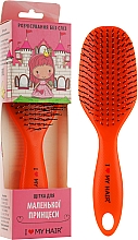 Haarbürste für Kinder Spider 12-reihig orange - I Love My Hair — Bild N1