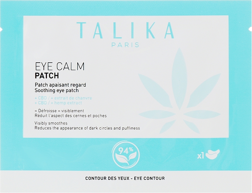 GESCHENK! Beruhigende Augenpatches - Talika Eye Calm Patch — Bild N1