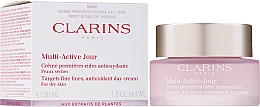Tagescreme für trockene Haut - Clarins Multi Active Antioxidant Day Cream For Dry Skin — Bild N2