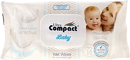 Düfte, Parfümerie und Kosmetik Feuchttücher für Babys - Ultra Compact Sensetive