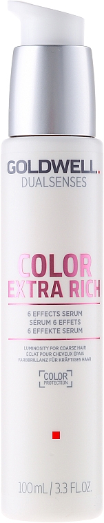 Intensives Haarserum für Farbbrillanz und Farbschutz für kräftiges, widerspenstiges und coloriertes Haar - Goldwell Dualsenses Color Extra Rich 6 Effects Serum