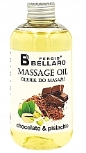 Massage-Öl Schokolade - Fergio Bellaro Massage Oil Chocolate Pistachio — Bild N1