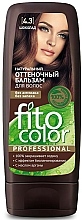 Düfte, Parfümerie und Kosmetik Tönungsbalsam für das Haar mit Arganöl - Fito Kosmetik FitoColor Professional (3.3 -bitter Schokolade)