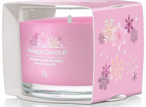 Duftende Minikerze im Glas - Yankee Candle Snowflake Kisses Filled Votive — Bild N2