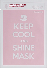 Düfte, Parfümerie und Kosmetik Aufhellende Tuchmaske für das Gesicht - Keep Cool Shine Intensive Brightening Mask