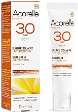 Düfte, Parfümerie und Kosmetik Bio-Sonneschutzspray für Gesicht und Körper SPF 30 - Acorelle Sun Spray High Protection Face & Body