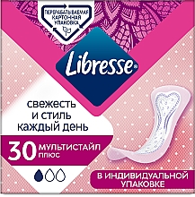 Düfte, Parfümerie und Kosmetik Slipeinlagen 30 St. - Libresse Daily Fresh Plus Multistyle
