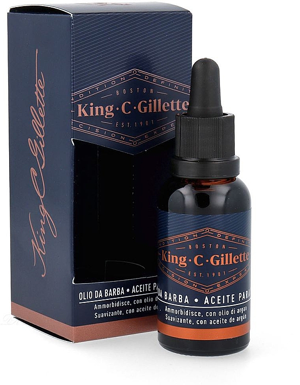 Bartöl - Gillette King C. Beard Oil — Bild N1