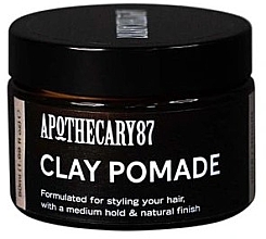Düfte, Parfümerie und Kosmetik Haarpomade aus Ton - Apothecary 87 Clay Pomade
