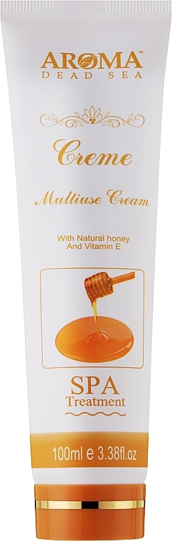Universelle Körpercreme mit Honig und Vitamin E - Aroma Dead Sea Cream — Bild N1