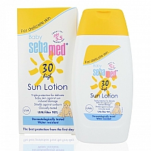 Düfte, Parfümerie und Kosmetik Sonnenschutzcreme für Kinder SPF 30 - Sebamed Baby Sun Lotion SPF 30
