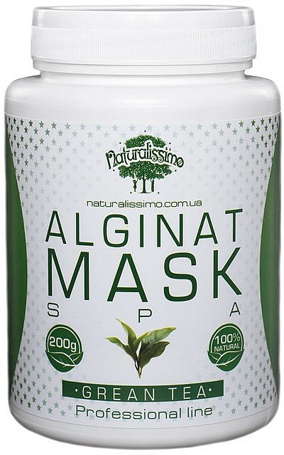 Alginat-Gesichtsmaske mit Grüntee - Naturalissimoo Grean Tea Alginat Mask — Bild N1
