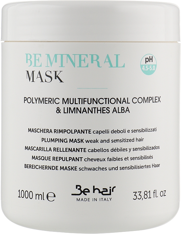 Verdichtende Haarmaske mit Mineralien - Be Hair Be Mineral Plumping Mask — Bild N3