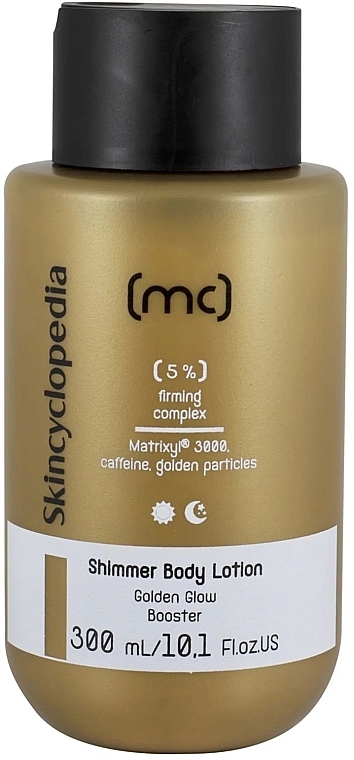Körperlotion mit straffendem Komplex - Skincyclopedia MC Shimmer Body Lotion Golden Glow Booster — Bild N1