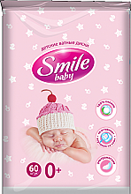 Düfte, Parfümerie und Kosmetik Wattepads für Kinder 60 St. - Smile Ukraine