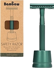 Düfte, Parfümerie und Kosmetik Rasierer - Bambaw Safety Razor Sea Green