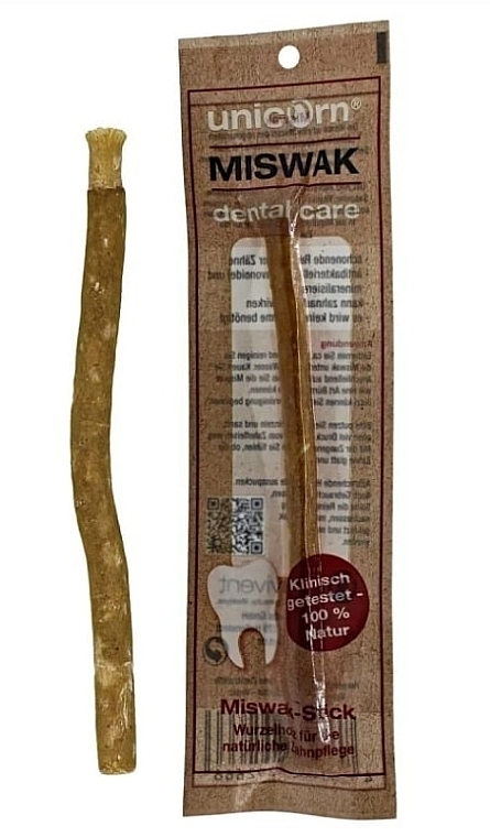 Zahn- und Zahnfleischreinigungsstab - Unicorn Miswak Dental Care Stick — Bild N1