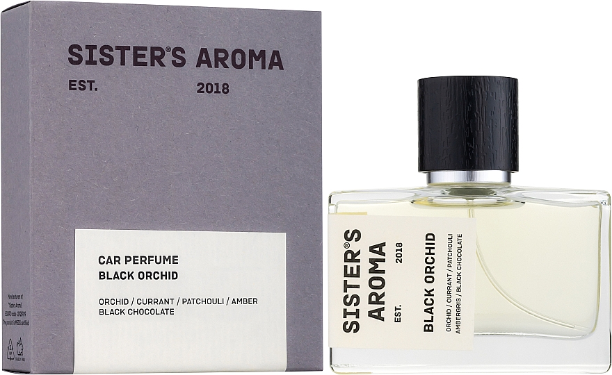 Autoparfum Black Orchid - Sister's Aroma Car Perfume Black Orchid — Bild N1