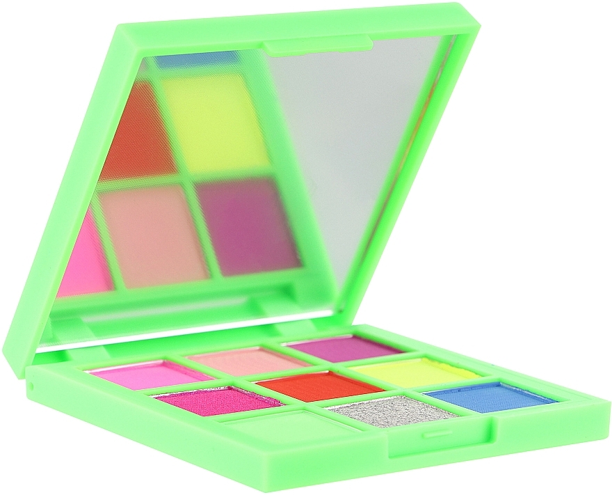 Make-up-Pigmentpalette - 7 Days Extremely Chick UVglow Neon Makeup Pigment Palette — Bild N3