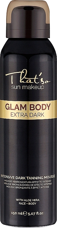 Selbstbräunungsmousse für eine glamouröse Bräune Extra Dark - That's So Glam Body Mousse — Bild N1