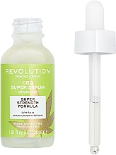 Feuchtigkeitsspendendes Gesichtsserum - Revolution Skincare CBD Super Serum — Bild N3