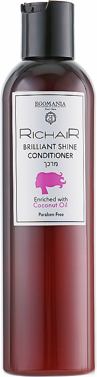 Conditioner mit Kokosöl - Egomania Richair Brilliant Shine Conditioner — Bild N1