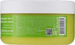 Salz-Körperpeeling mit Olivenöl - Bioton Cosmetics Spa & Aroma Salt Body Scrub — Bild N2