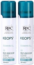 Düfte, Parfümerie und Kosmetik Körperpflegeset - RoC Keops 24H Deodorant Spray Normal Skin (Deospray 2x 150ml)