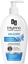 Düfte, Parfümerie und Kosmetik Emulsion für Intimhygiene Delicate - AA Intymna Delicate