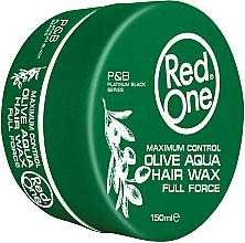 Düfte, Parfümerie und Kosmetik Aquawax für das Haar starker Halt - RedOne Olive Aqua Hair Wax