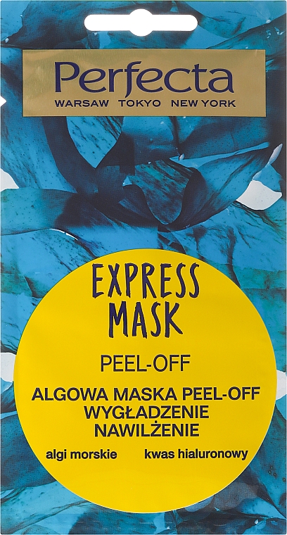 Peelingmaske für das Gesicht mit Hyaluronsäure und Meeresalgen - Perfecta Express Mask