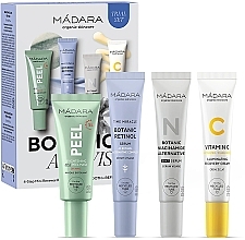 Düfte, Parfümerie und Kosmetik Madara Cosmetics Botanic Activist 4-Step Mini Renewal Routine Set - Gesichtspflegeset (Mini-Gesichtsserum 2x15ml + Mini-Gesichtsmaske 17ml + Mini-Gesichtscreme 15ml)